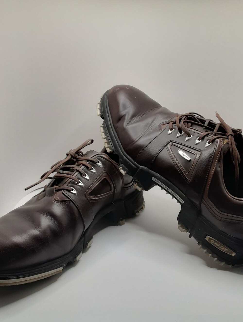 Hi-Tec CDT Super Power Pro Waterproof Leather Golf Shoes Men's 13